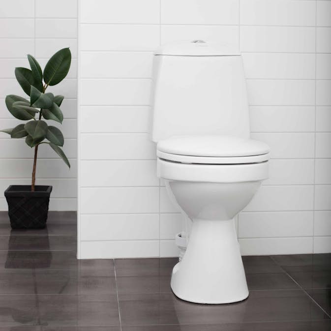 Snålspolande Toalettstol Wostman EcoFlush 1 L med Urinsortering