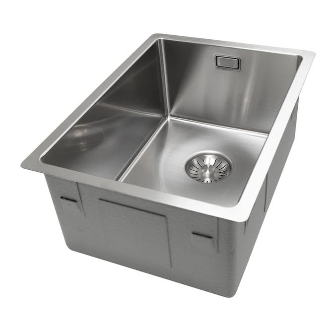 Enkelvask Strand Stainless SOLID med clips