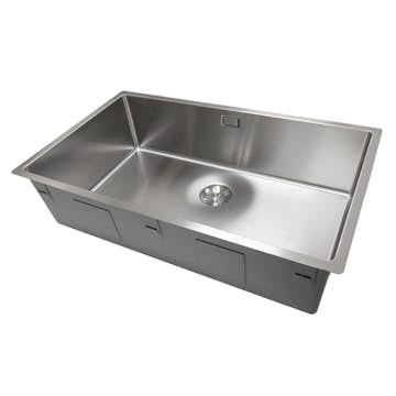 Enkelvask Strand Stainless SOLID med clips