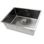 Enkelvask Strand Stainless SOLID med clips PVD Gun Metal