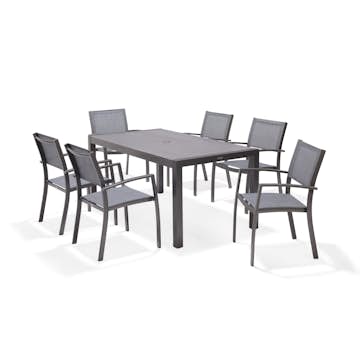 Matgrupp LifestyleGarden Solana med 6 Stolar