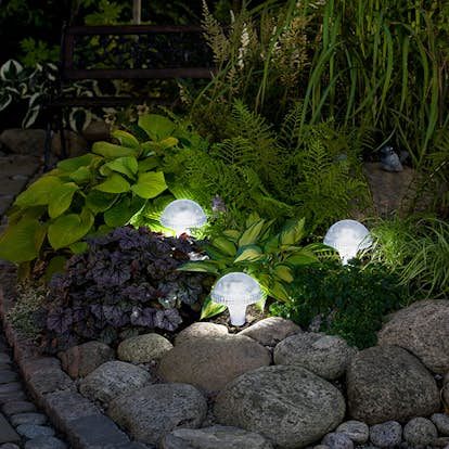 Solcellslampa Gnosjö Konstsmide Assisi LED Svamp