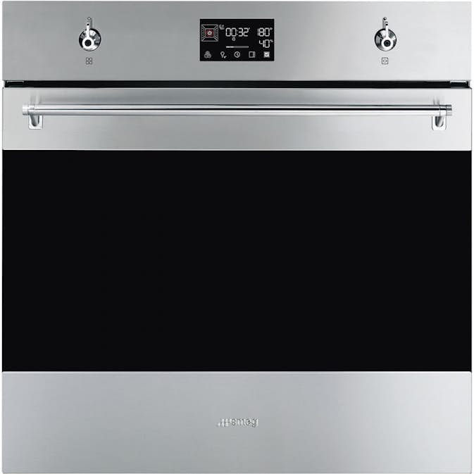 Inbyggnadsugn Smeg Classic SOP6302S2PX i Rostfritt Stål med Pyrolytisk Rengöring
