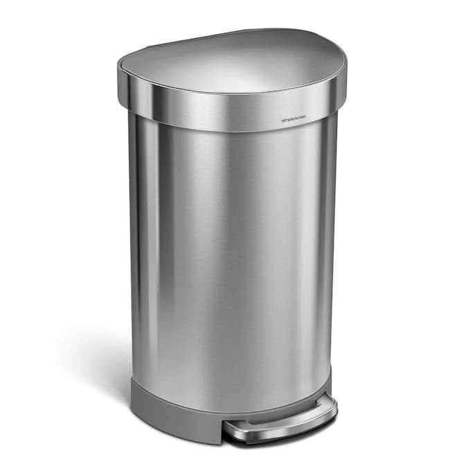 Soptunna Simplehuman CW0259 med Påsficka Borstad Stål