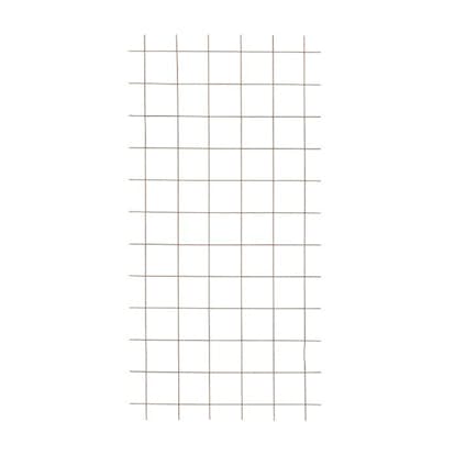 Spaljé PLUS Stål 90x180 cm Rostig - för Utomhus & Balkong