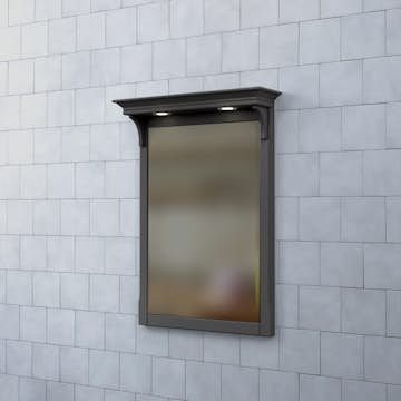 Spegel Björbo Badrum Saga med Belysning