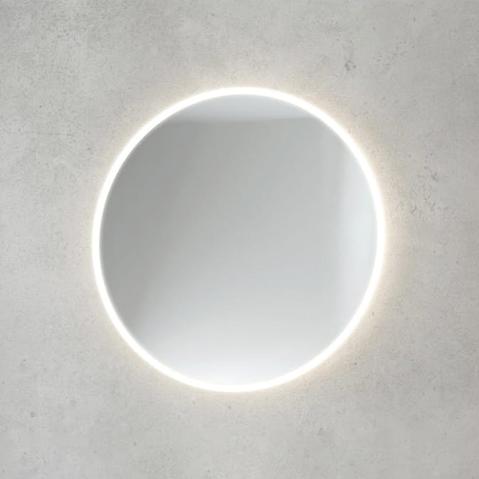 Spegel Hafa Store Rund LED