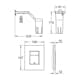 Spolknapp Grohe Skate Cosmopolitan Set Fresh