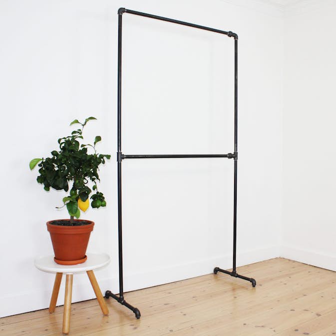 Klädställning Simple Racks Soho Fristående Dubbel
