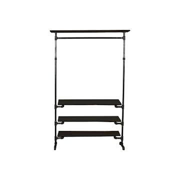 Klädställning Simple Racks Copenhagen Fristående med 3 Hyllor