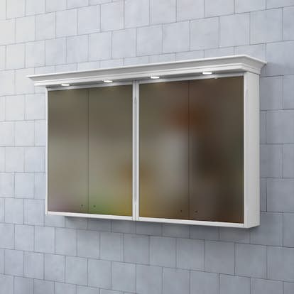 Spegelskåp Björbo Badrum Saga med Belysning 130