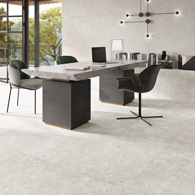 Klinker Glamstone White Matt 120x120 cm