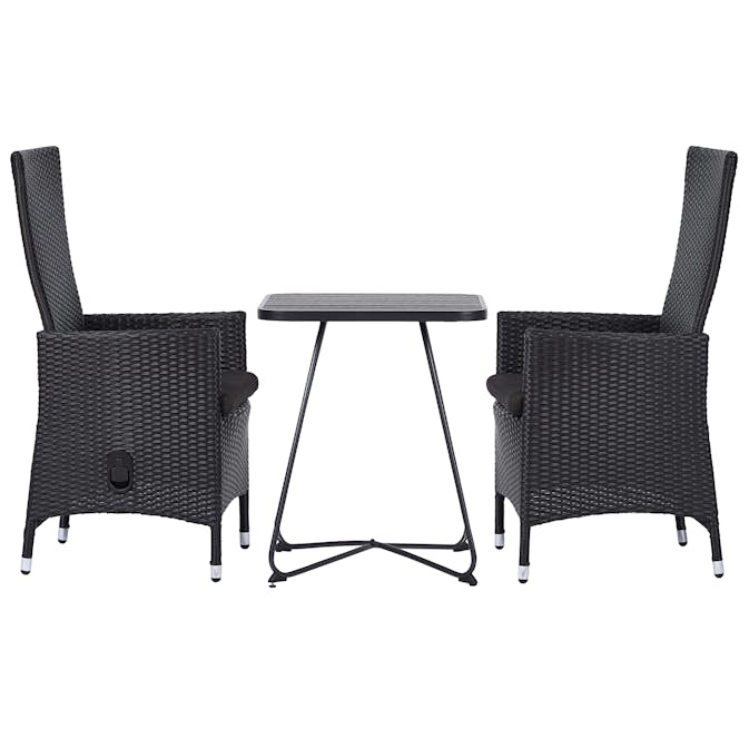 Cafégrupp Comfort Garden Outfit med 2 Stolar inkl. Dynor