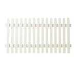Staket PLUS Retro 150x80 cm Vit