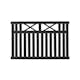 Staket PLUS Vinesse 150x96 cm Svart