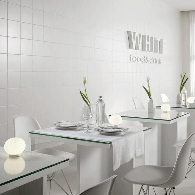 Kakel Netto Ceramika Liso Mate Blanco 20x20 cm