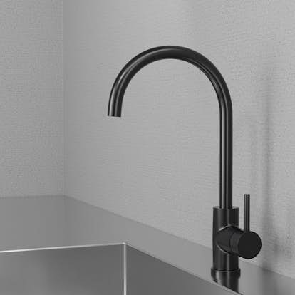 Köksblandare Scandtap Steel Curve Rostfritt Stål