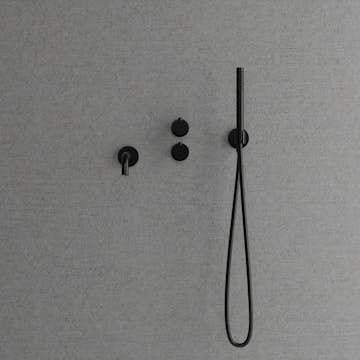 Badkarsblandare Scandtap Steel Harmonized 4 för Inbyggnad