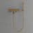 Badkarsblandare Scandtap Steel Pleasure 4 med Handdusch