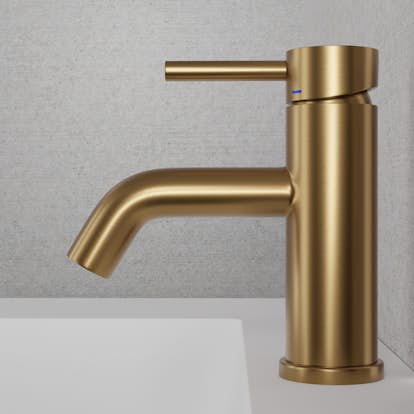 Tvättställsblandare Scandtap Steel Wave