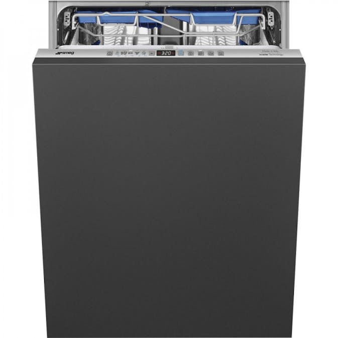 Integrerad Diskmaskin Smeg STL323DAL Silver med 13 Kuvert och 11 Program