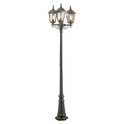 Stolplykta Gnosjö Konstsmide Firenze 3-arm E27 med Stolpe