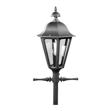 Stolplykta Gnosjö Konstsmide Pallas E27 utan Stolpe