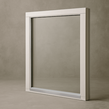 Fast Fönster Sveafönster Effekt Trä 3-glas