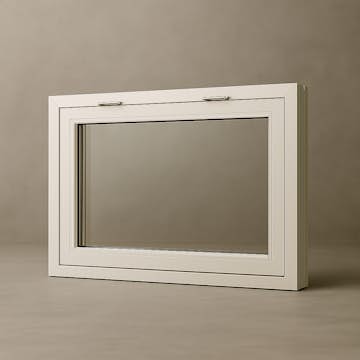 Överkantshängt Sveafönster Solid Aluminium 3-glas