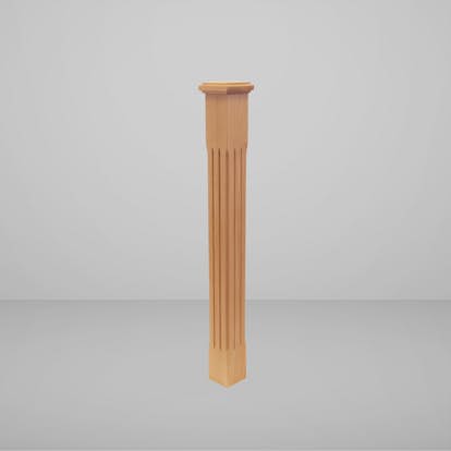 Räckesstolpe Herrljunga Ledstångsfabrik Västeräng/Gläntan