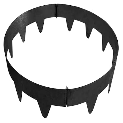 Rabattkant Skotte Garden Svart Trädring i Stål, Gräskant & Odlingskant, ⌀65 cm