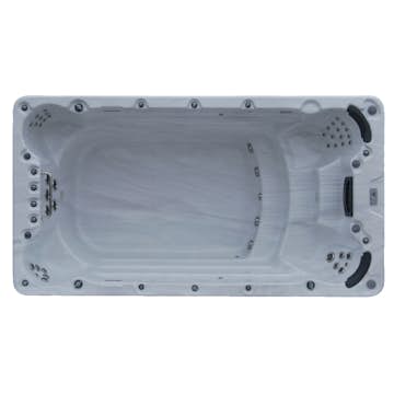 Swimspa DenForm 4,2M Spabad med LED-Lampor för 5 personer