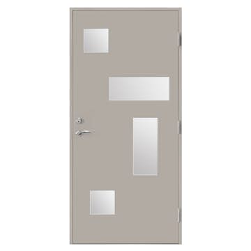 Ytterdörr Br. Johansson SY148 Sotat Glas