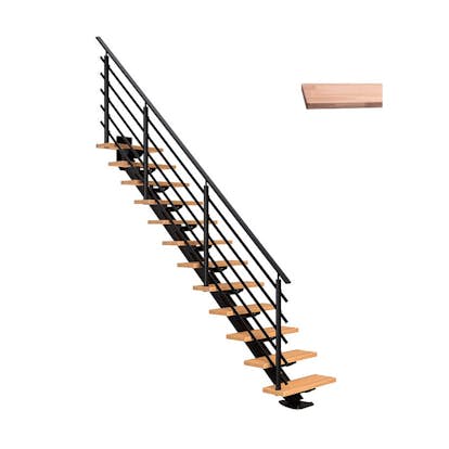 Spartrappa Dolle Sydney Ek Vit-Oljad Rak Pure