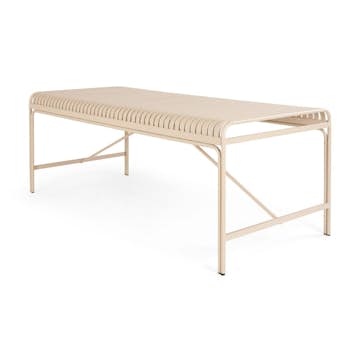 Trädgårdsbord Comfort Garden Jarva Stort Rektangulärt Matbord Utomhus 200 cm i metall