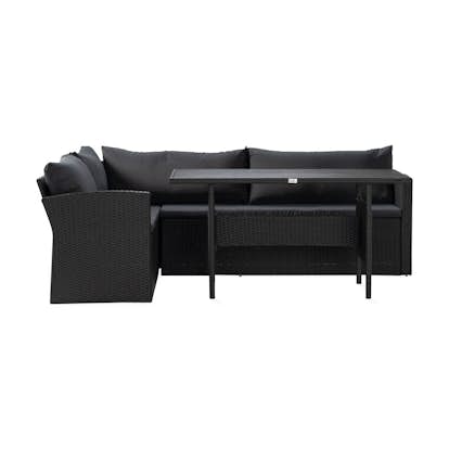 Loungegrupp Comfort Garden James Light Soffgrupp Utomhus 5-sits med Bordsskiva i Aintwood
