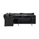 Loungegrupp Comfort Garden James Light Soffgrupp Utomhus 5-sits med Bordsskiva i Aintwood