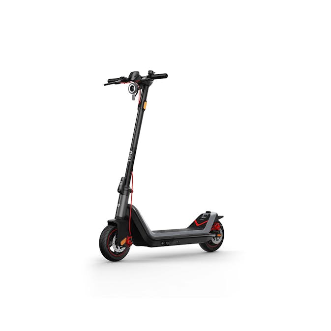 Elscooter NIU KQi3 MAX EU-BG Elsparkcykel i Svart med Trippel-Bromssystem, 25 km/h