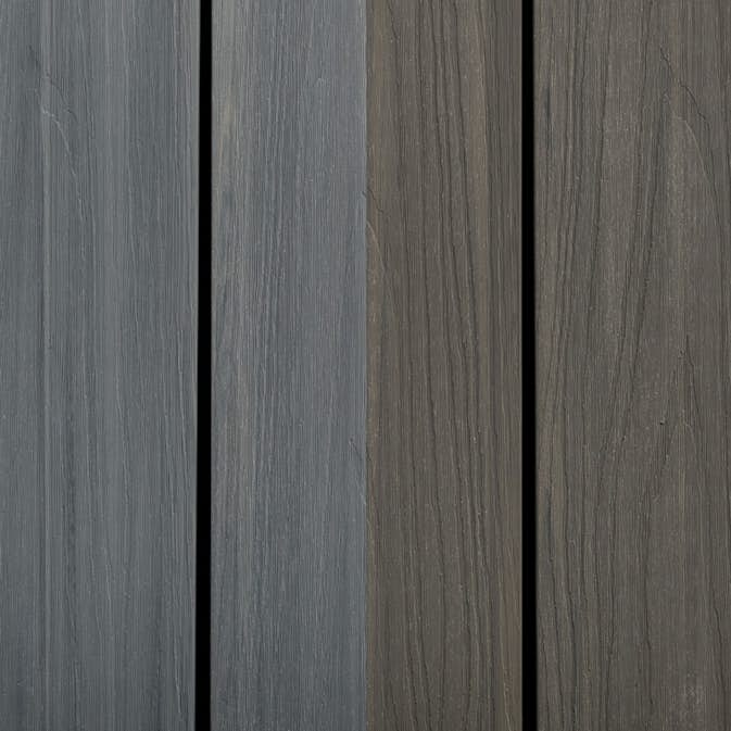 Täckbräda Kärnsund Wood Link DoubleDeck+ 10x170x2800 mm Vändbar 2-färger