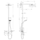 Takduschset Hansgrohe Raindance Air 240 Comfort Showerpipe