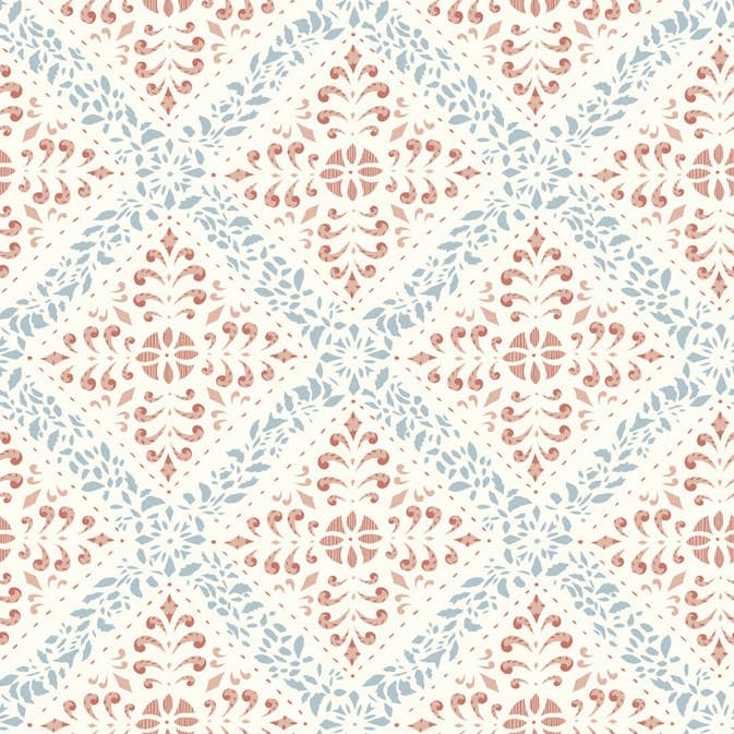 Tapet Boråstapeter Anno 4514 Nyborg EasyUp, Mönstrad Vit