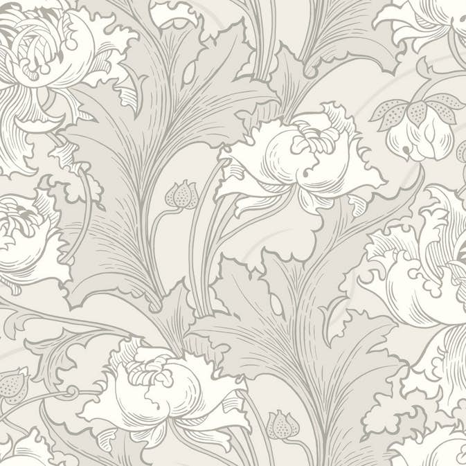 Tapet Boråstapeter Anno Siri 4540 EasyUp, Mönstrad Grå