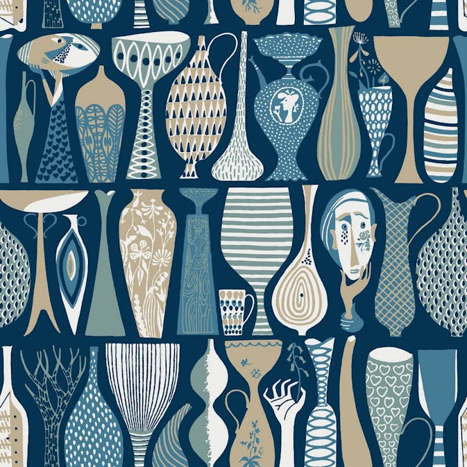 Tapet Boråstapeter Scandinavian Designers II Pottery 1759