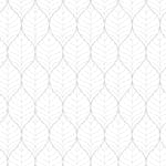 Tapet Duro Natur Blad 380-02 QuickUp, Mönstrad Grå/Vit