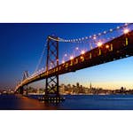 Tapet Idealdecor Giant Art San Francisco Skyline