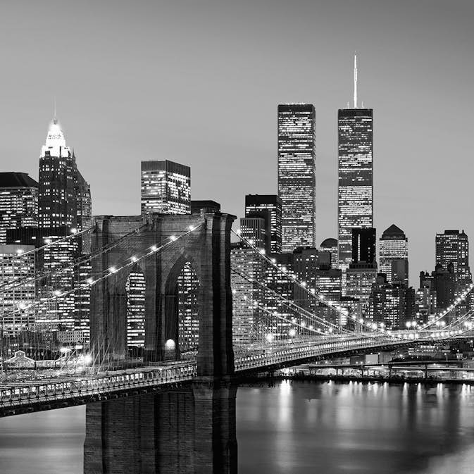 Tapet Idealdecor Manhattan Skyline at Night 138