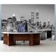 Tapet Idealdecor Non-Woven Manhattan Skyline at Night