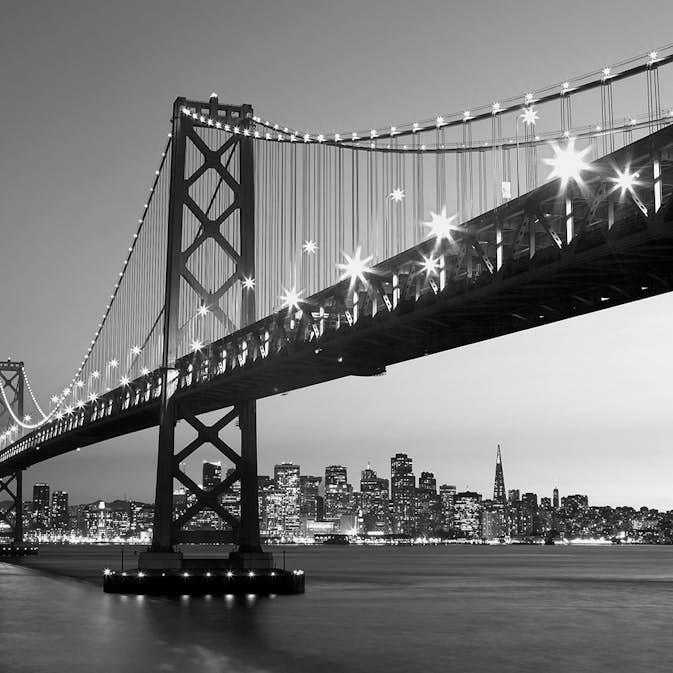 Tapet Idealdecor Non-Woven San Francisco Skyline