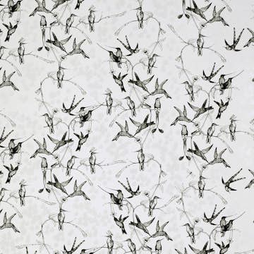 Tapet Mimou Rainbirds Natural/Black