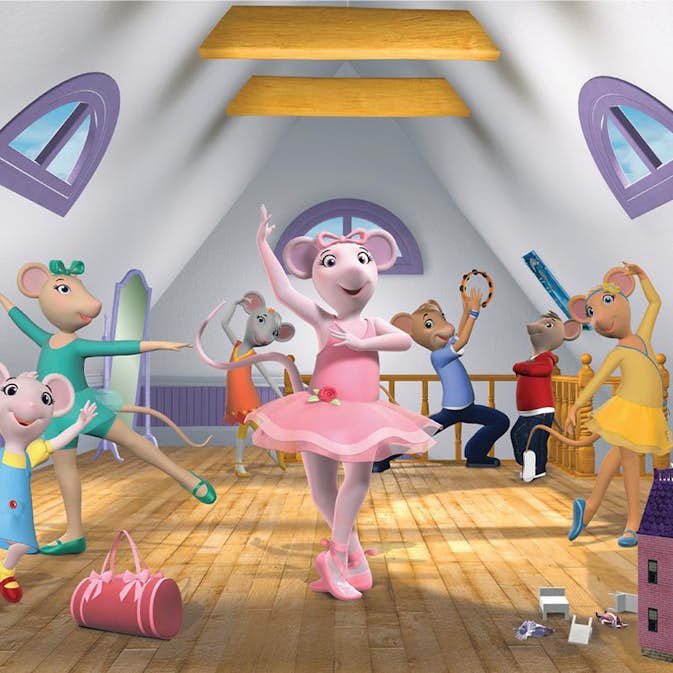 Tapet Walltastic Angelina Ballerina